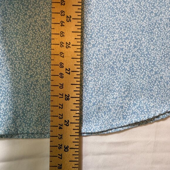 UNTUCKIT Fortia Performance Shirt Foral Blue Nylon XXL - Picture 7 of 13